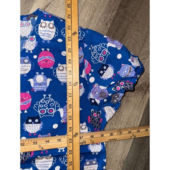 Zoe & Chloe Owl Print T-Shirt M - Picture 4 of 4